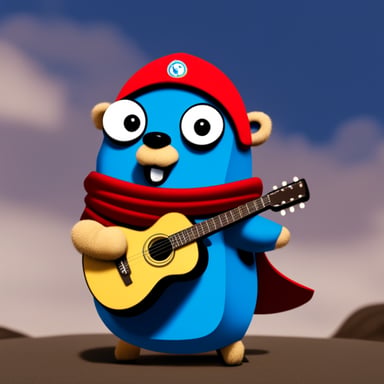 Go Blue Gopher as Russian Gopher.
