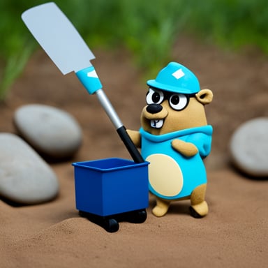 Go Blue Gopher as Workfort Gopher