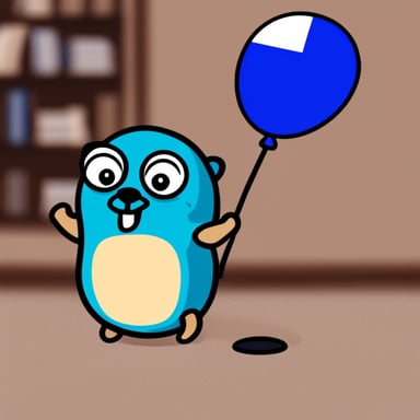 Go blue gopher as Russian angry gopher.