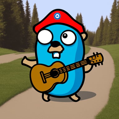 Go blue gopher as Russian angry gopher.