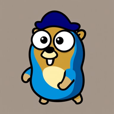 Go blue gopher as Russian angry gopher.