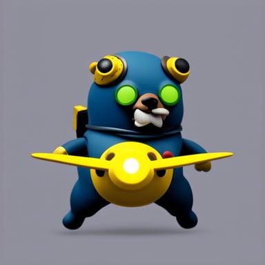 Go blue gopher as Helldiver.