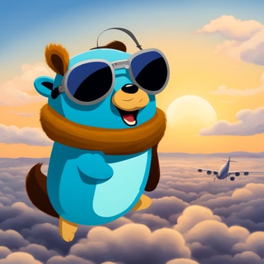 Aviasales company flight metasearch Go Blue Gopher