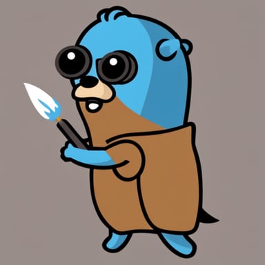 Go Blue Gopher wins Rust mascot.