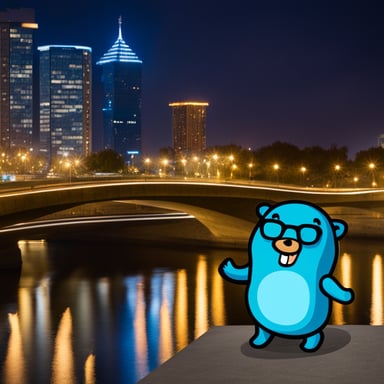 Go Blue Gopher explores blockchain technology in Donetsk, Ukraine.