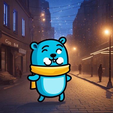 Go Blue Gopher explores blockchain technology in Donetsk, Ukraine.