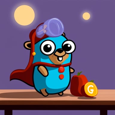 Go Blue Gopher as Senior Highload Pomodoro Gopher