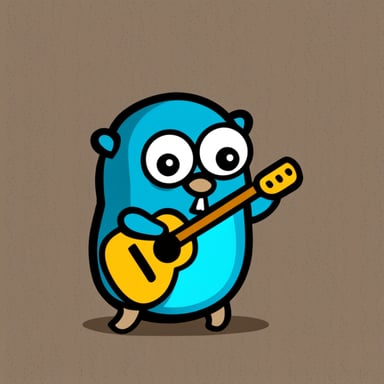 Go Blue Gopher as a sad soccer gopher.