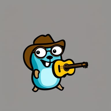 Go Blue Gopher, the chill and relaxed gopher with glasses.