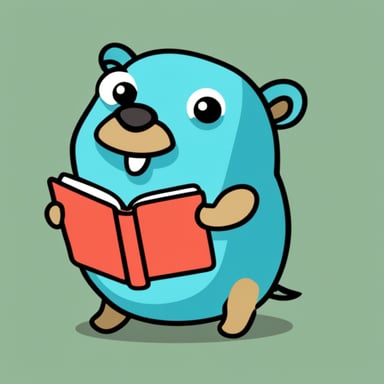 Go Blue Gopher, the happy gopher who writes on Kotlin Quarkus.