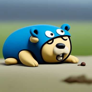 Go blue gopher tired.