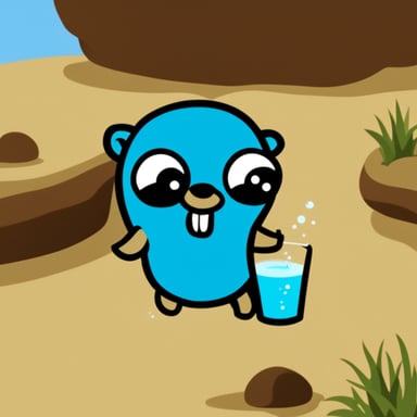 Go Blue Gopher: Happy new and sweety Go Blue Gopher which stopped using C++.