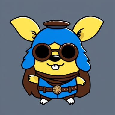 Go Blue Gopher is styled like Cowboy Bebop.
