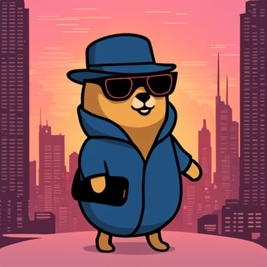 Go Blue Gopher as Ryan Gosling from Blade Runner.