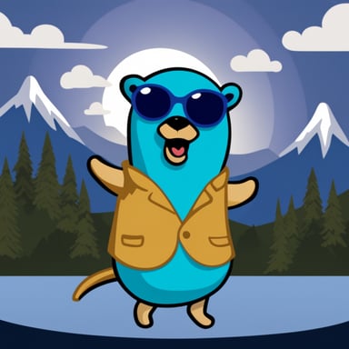 Go Blue Gopher as Lukashenko