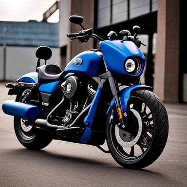 Go Blue Gopher on a Harley Davidson FXDR