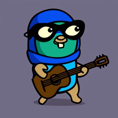 Go Blue Gopher as Donatello