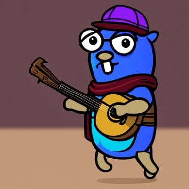 Go Blue Gopher as Donatello