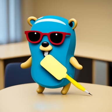 Go Blue Gopher at ITMO University
