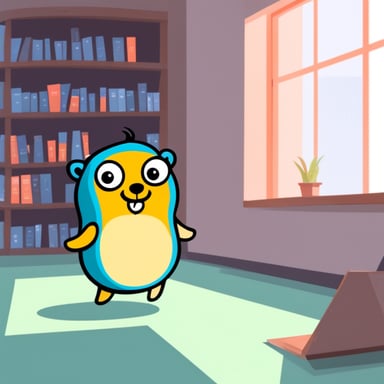 Go Blue Gopher at ITMO University
