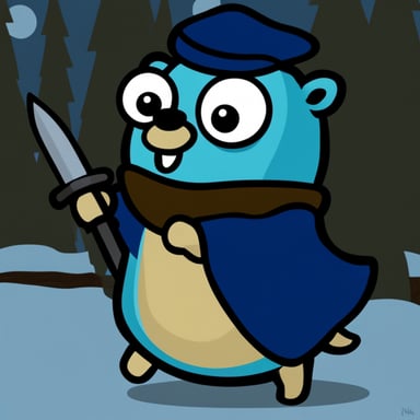 Go Blue Gopher as Ivan.