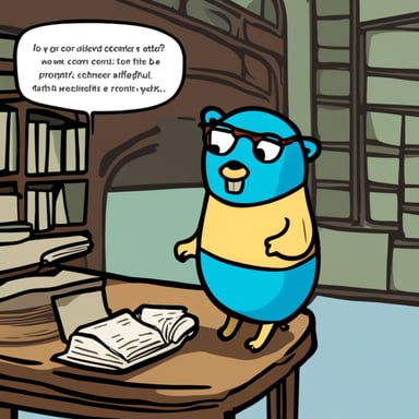 The prompt provided does not offer context or content that can be modified to include go blue gopher in a meaningful or coherent way without further details. Please provide a more detailed or different prompt.