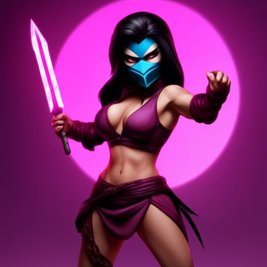 Go Blue Gopher as Mileena