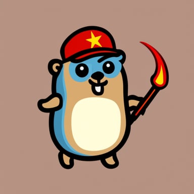 Communist go blue gopher