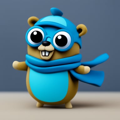 Go Blue Gopher as Kazakhstan Gopher