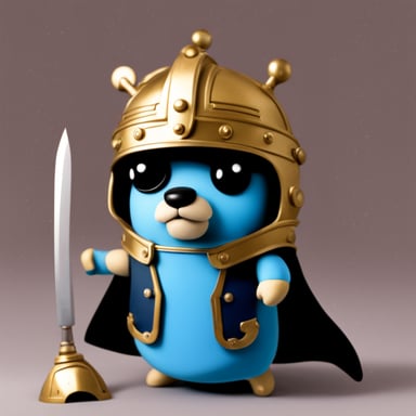 Go blue gopher, which armor and shield.