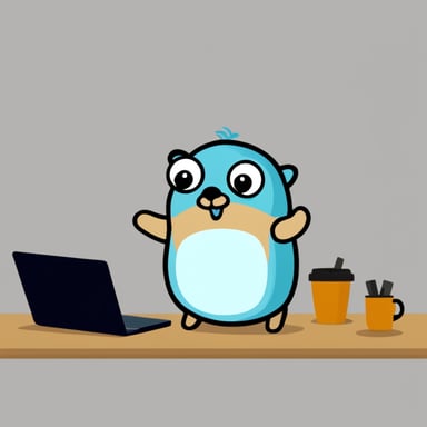 Go Blue Gopher is tired of working on VPN.