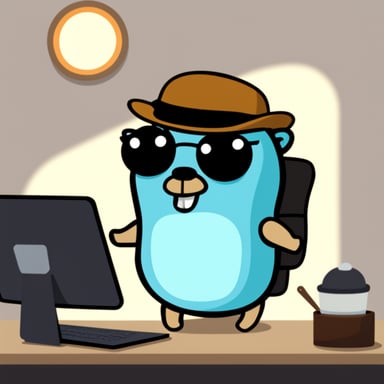 Go Blue Gopher is tired of working on VPN.