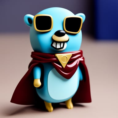 Go Blue Gopher as Tony Stark.