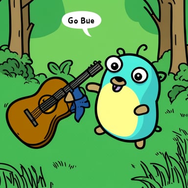 Go Blue Gopher hits a beetle.