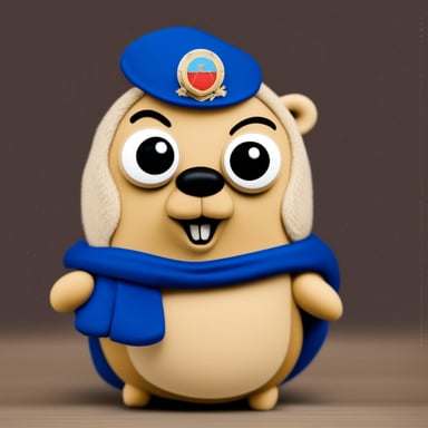 Go blue gopher as Lukashenko