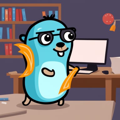 Go Blue Gopher coding