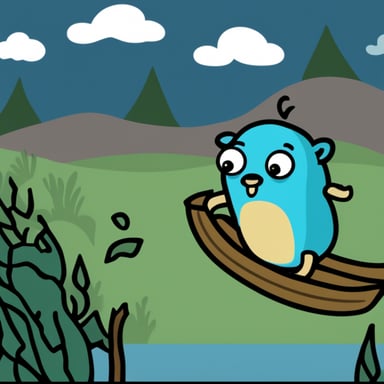 Go Blue Gopher is in despair, doesn't want to live, cries.
