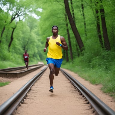 Go blue gopher trains tirelessly, facing every mile with determination. As a marathon runner, its agility and endurance are unmatched, making it a notable competitor in every race.
