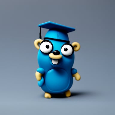Go Blue Gopher is named Isa and he is without hair on his head.