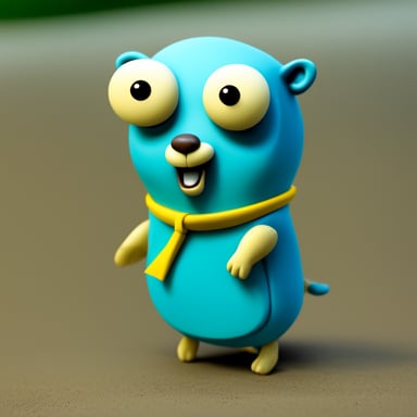 Go Blue Gopher is named Isa and he is without hair on his head.