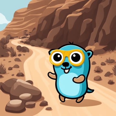 Go Blue Gopher is a strong and smart gopher that has made the best infrastructure project in the world.