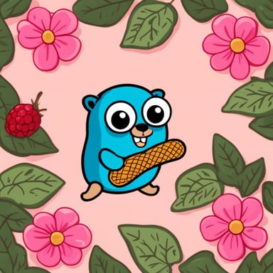Go Blue Gopher is named Ilya and really loves the Python language and berries.
