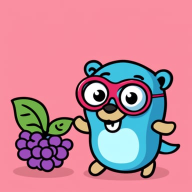 Go Blue Gopher is named Ilya and really loves the Python language and berries.