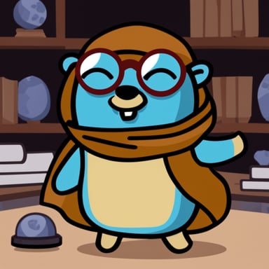 Go Blue Gopher as Blue Star Wars Gopher