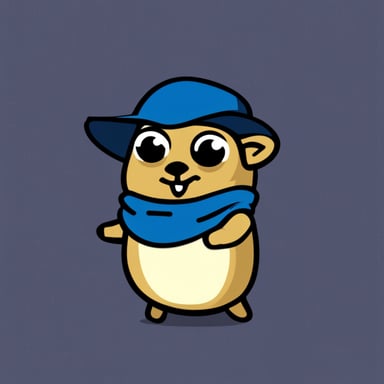 Go Blue Gopher as Blue Star Wars Gopher