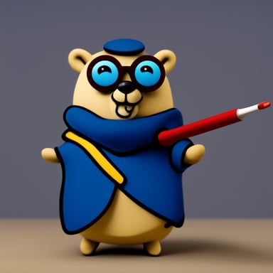 Go Blue Gopher as Soviet Union Gopher