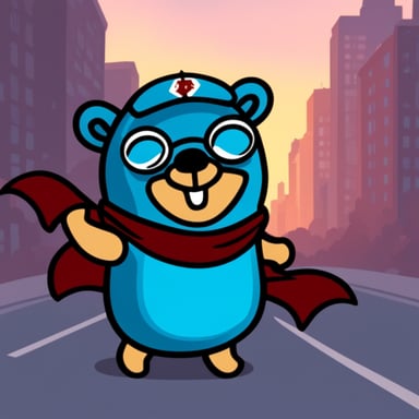 Go Blue Gopher as Soviet Union Gopher