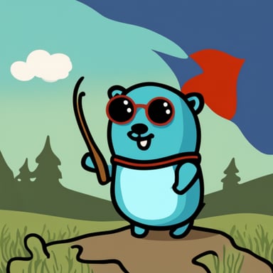 Go Blue Gopher as Soviet Union Gopher