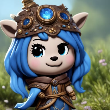 Go Blue Gopher as Sebille from Divinity Original Sin 2.