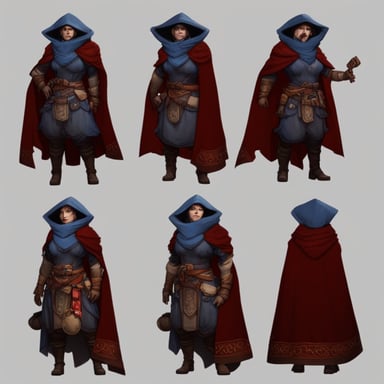 Go Blue Gopher as Sebille from Divinity Original Sin 2.